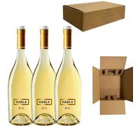 Habla de Ti - Vino Blanco Joven | V.T. Extremadura | 100% Sauvignon Blanc | 12.5% Vol. | Fresco y Aromático | Pack 3 Botellas 75cl