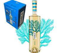 Habla del Mar - Vino Blanco Submarino | Fermentado a 15m de profundidad | Aromas marinos únicos | Mezcla de uvas atlánticas | Crianza sobre lías | 10,5% vol | Pack 6 Botellas 75cl
