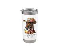 Habla derby a mí caballo Vaso térmico de acero inoxidable de doble pared