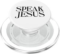 Habla Jesús Nombre sobre Todos Nombres Inspirador Cristiano PopSockets PopGrip para MagSafe