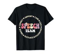 Habla Lenguaje Patólogo Terapia Groovy Speech Equipo Camiseta