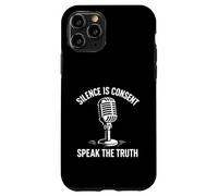 Habla Verdad Activista por la Libertad de expresión Activismo de los Medios de comunicación Protesta Carcasa para iPhone 11 Pro