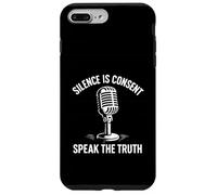Habla Verdad Activista por la Libertad de expresión Activismo de los Medios de comunicación Protesta Carcasa para iPhone 7 Plus/8 Plus