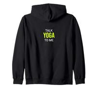 Habla Yoga para Mí Divertido Yogi Sudadera con Capucha