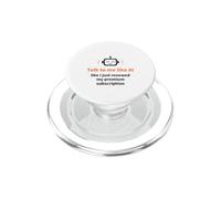 Háblame como AI Marketing Digital Humor PopSockets PopGrip para MagSafe