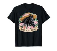 Háblame de Derby Carreras de caballos Derby Track Race Horse Rider Camiseta