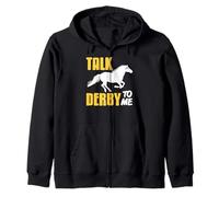 Háblame de Derby Chiste de Caballos Divertido Sudadera con Capucha