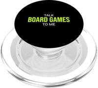 Háblame de Juegos de Mesa, Divertido Jugador PopSockets PopGrip para MagSafe