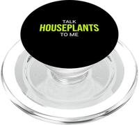 Háblame de Plantas de Interior, Divertido Amante de Las Plantas PopSockets PopGrip para MagSafe