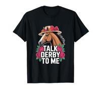 Háblame del derby Carreras de caballos Amor ecuestre Camiseta