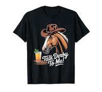 Háblame del derby Carreras de caballos Amor ecuestre Camiseta