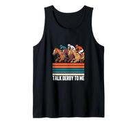 Háblame del derby Carreras de caballos Amor ecuestre Camiseta sin Mangas