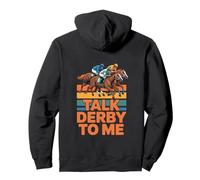 Háblame del Derby Carreras de Caballos Amor Ecuestre Sudadera con Capucha