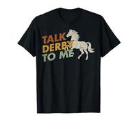 Háblame del Derby, Divertido Jinete Ecuestre Que Monta a Caballo #25D1B Camiseta