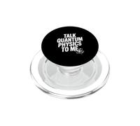 Háblame Física Cuántica Divertido Amante de la Ciencia PopSockets PopGrip para MagSafe