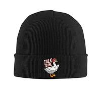 Háblame, Gorro de Ganso, Gorro Unisex cálido Gorro de Punto Femenino, Gorro de Punto Hip Hop Exterior, Gorros de Cabeza para Hombres