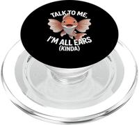 Háblame Im All Ears Cute Goldfish Humor PopSockets PopGrip para MagSafe