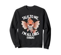 Háblame Im All Ears Cute Goldfish Humor Sudadera