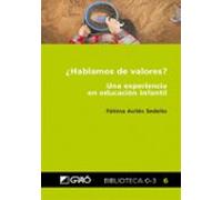 ¿hablamos De Valores?
