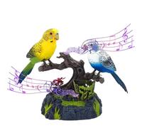 Hablando | Batería Eléctrica - Control de la Batería Perrotes de Simulación | Sparrow Bird Repite lo Que Usted Dice, Juguete de inducción de Loro eléctrico para Jardín