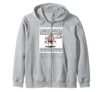 Hablando Conmigo Misma Vieja Mujer Humor Diseño para Amantes de Animales Sudadera con Capucha