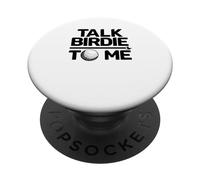 Hablar Birdie a mí Divertido Golfista PopSockets PopGrip Adhesivo