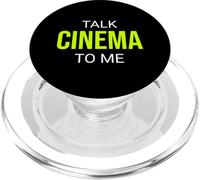 Hablar Cine para Mí Divertido Cinéfilo PopSockets PopGrip para MagSafe