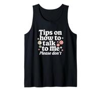 ¿Hablar conmigo? Mejor no Camiseta sin Mangas