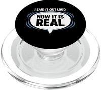 Hablar Conmigo Mismo Divertido introvertido Pensamiento excesivo Humor PopSockets PopGrip para MagSafe