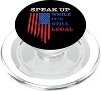 Hablar - Si Bien todavía es Legal: Libertad de expresión USA PopSockets PopGrip para MagSafe