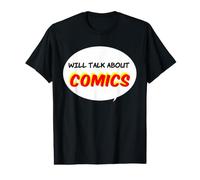 Hablará de cómics Camiseta gráfica económica