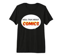 Hablará de cómics Camiseta Premium