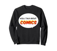 Hablará de cómics Sudadera