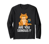 ¿Hablas en Serio, Angry Cat? Manga Larga