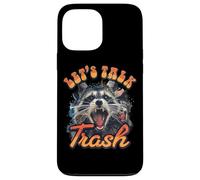 Hablemos de la diversión del Mapache de Basura Carcasa para iPhone 13 Pro MAX