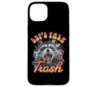 Hablemos de la diversión del Mapache de Basura Carcasa para iPhone 15 Plus