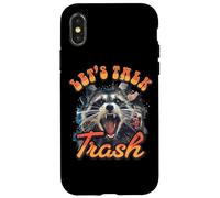 Hablemos de la diversión del Mapache de Basura Carcasa para iPhone X/XS
