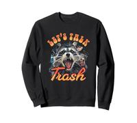Hablemos de la diversión del Mapache de Basura Sudadera