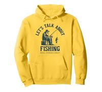 ¡Hablemos de pesca! Solo historias de carrete | Fisherman Sudadera con Capucha