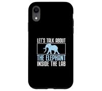 Hablemos del Elefante Dentro del Laboratorio Zoology Lovers Carcasa para iPhone XR