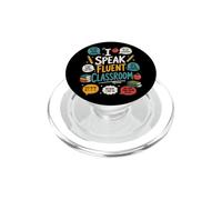 Hablo Aula con fluidez PopSockets PopGrip para MagSafe