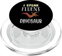 Hablo Fluido Dinosaurio Amante Niños Dinosaurios Dinosaurio PopSockets PopGrip para MagSafe