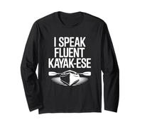 Hablo Fluido Kayak Ese Pádel Deportes Río Whitewater Manga Larga