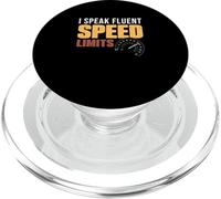 Hablo Fluido Límites de Velocidad Divertidos Oficiales de Patrulla de Carre PopSockets PopGrip para MagSafe