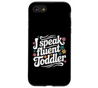 Hablo Fluido para niños pequeños Divertido Proveedor de guardería Maestra mamá Carcasa para iPhone SE (2020) / 7/8