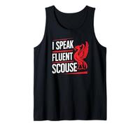 Hablo fluido Scouse Liverpool Inglaterra Liverpudlians Divertido Camiseta sin Mangas