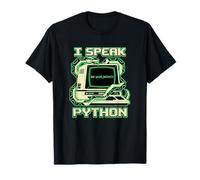 Hablo Python Desarrollador de Software Camiseta