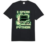 Hablo Python Desarrollador de Software Comfort Colors Adult Heavyweight T-Shirt