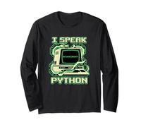 Hablo Python Desarrollador de Software Manga Larga