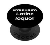 Hablo un Poco de latín Idioma de Palabras Latinas Divertidas PopSockets PopGrip Adhesivo